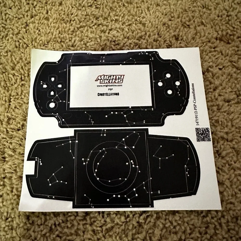 MightySkins Skin Compatible with Sony PSP – Constellations | Protective, Durable